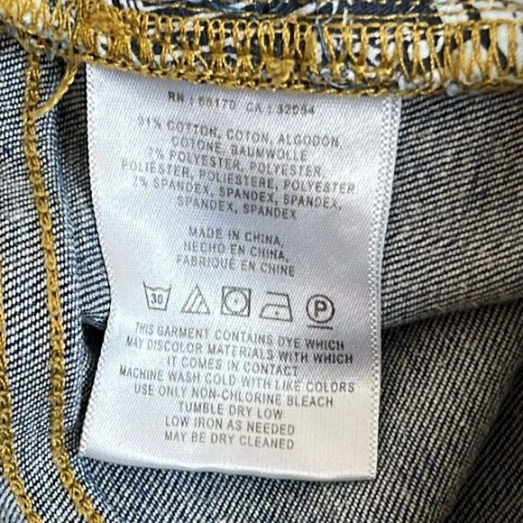 Anthropologie Pilcro and the Letterpress straight blue jeans women size 32 - Picture 6 of 10